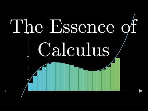 The Essence of Calculus, Chapter 1