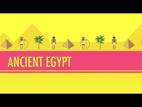 Ancient Egypt: A Crash Course