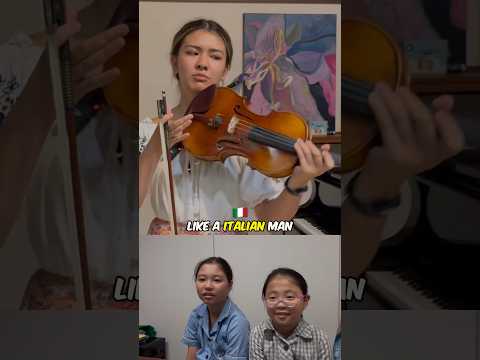 how to play VIBRATO on violin! 🎻🙄🤣 #violin #italy #italian #classicalmusic #music #violinteacher