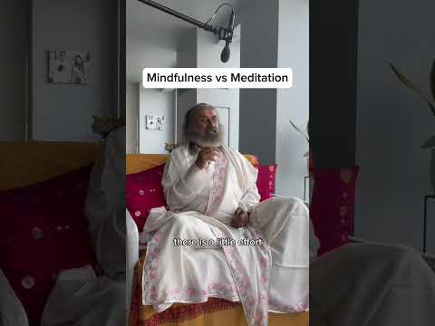 What's the Difference Between Mindfulness and Meditation?